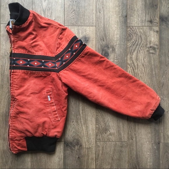 **SOLD** Vintage Carhartt Aztec Bomber Jacket - Picture 8 of 8